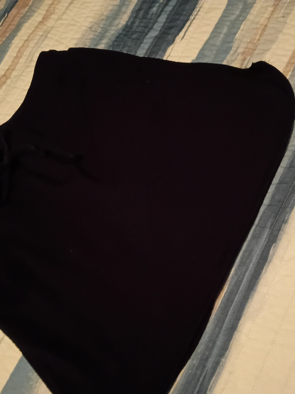Black Knit Skort